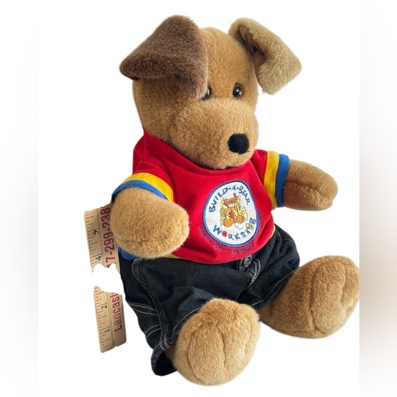 Build A Bear Workshop Retired Puppy Dog Baby Bearemy 12" Plush Stuffed Animal - Picture 10 of 11